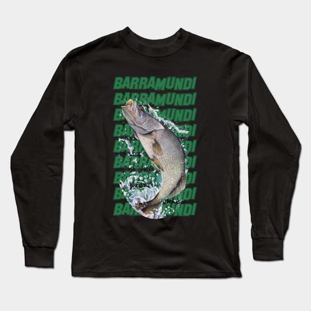 Barramundi Long Sleeve T-Shirt by SkyeElizabeth